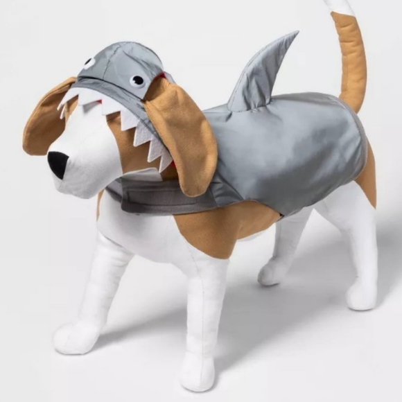 Reflective Shark Hoodie Dog and Cat Costume size medium - Picture 1 of 3